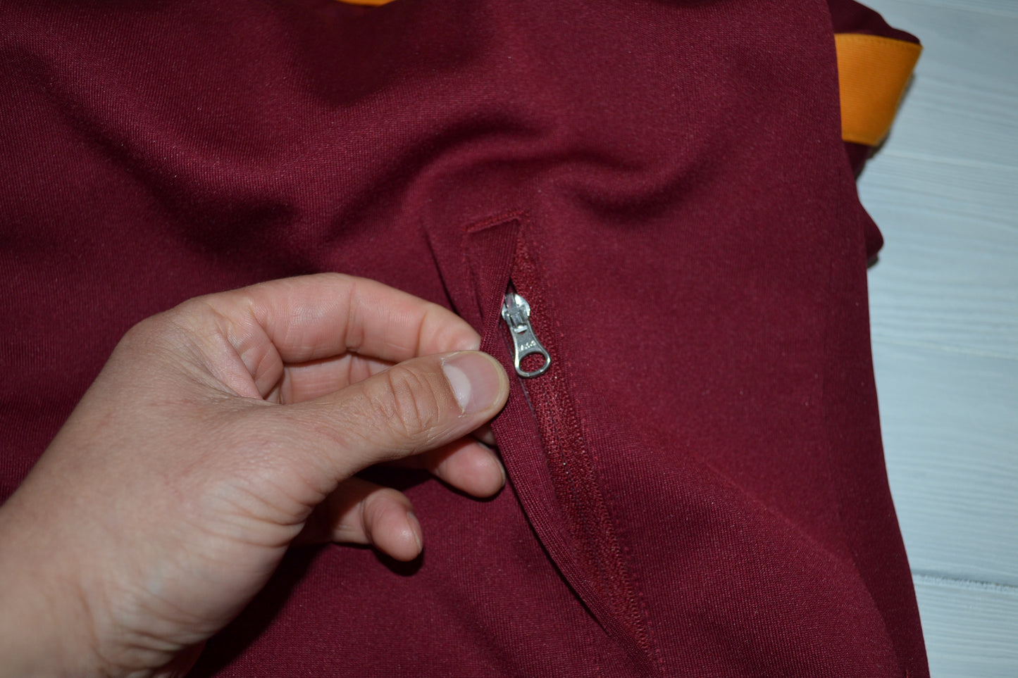 AS ROMA TRAINING TOP JACKET PRE-MATCH SZ XL RED