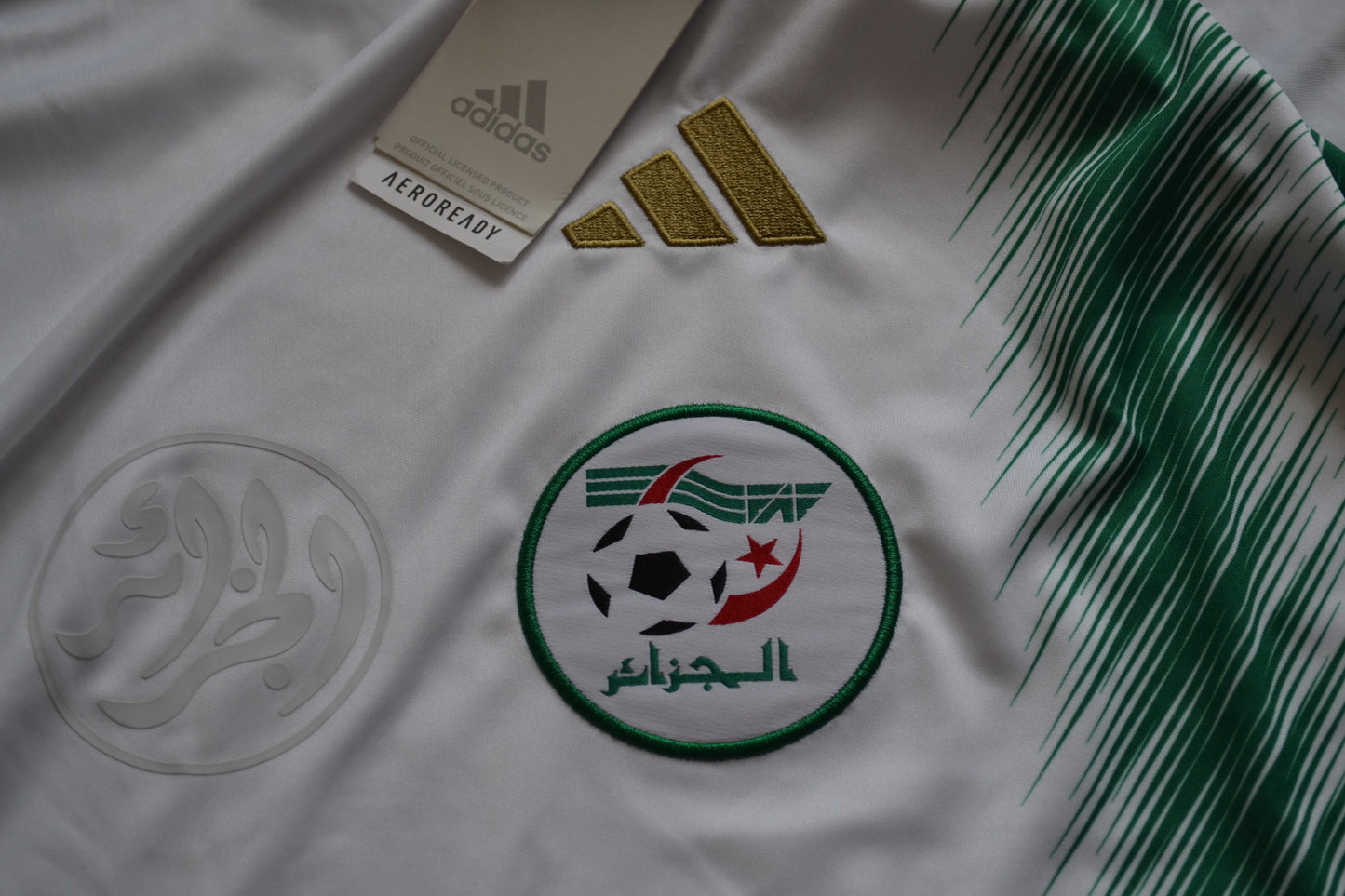 Algeria Home Football Shirt 2022 Jersey SZ S