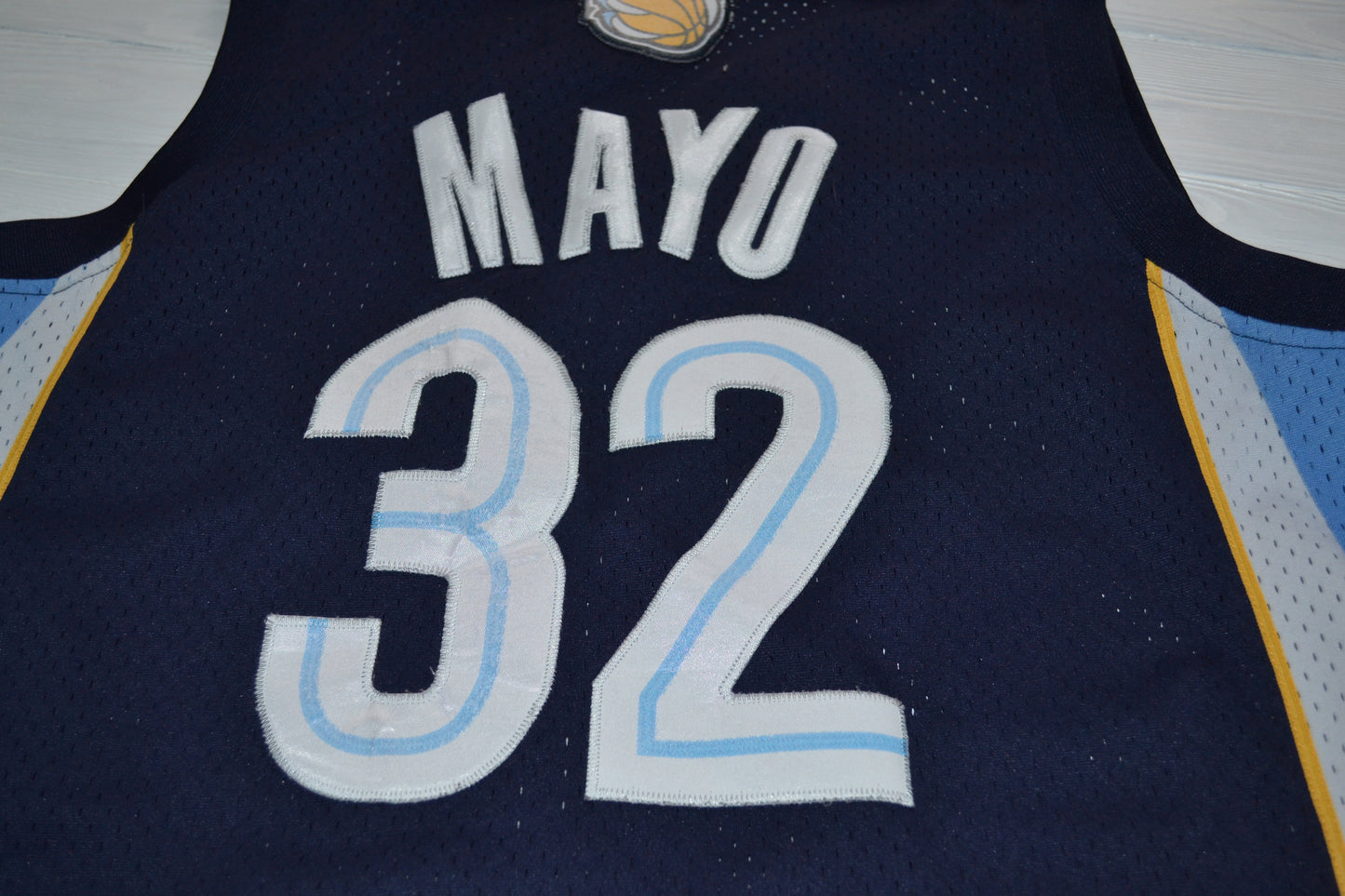 O.J. Mayo Memphis Grizzlies NBA Jersey Sewn SZ M