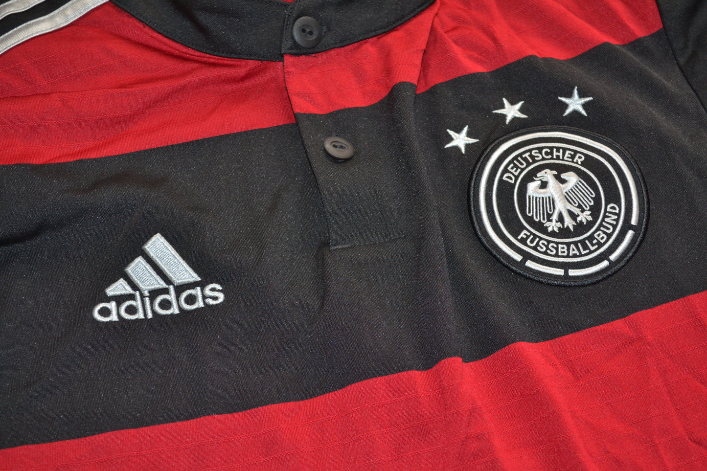 Germany Away Shirt 2014 World Cup Jersey Red SZ M