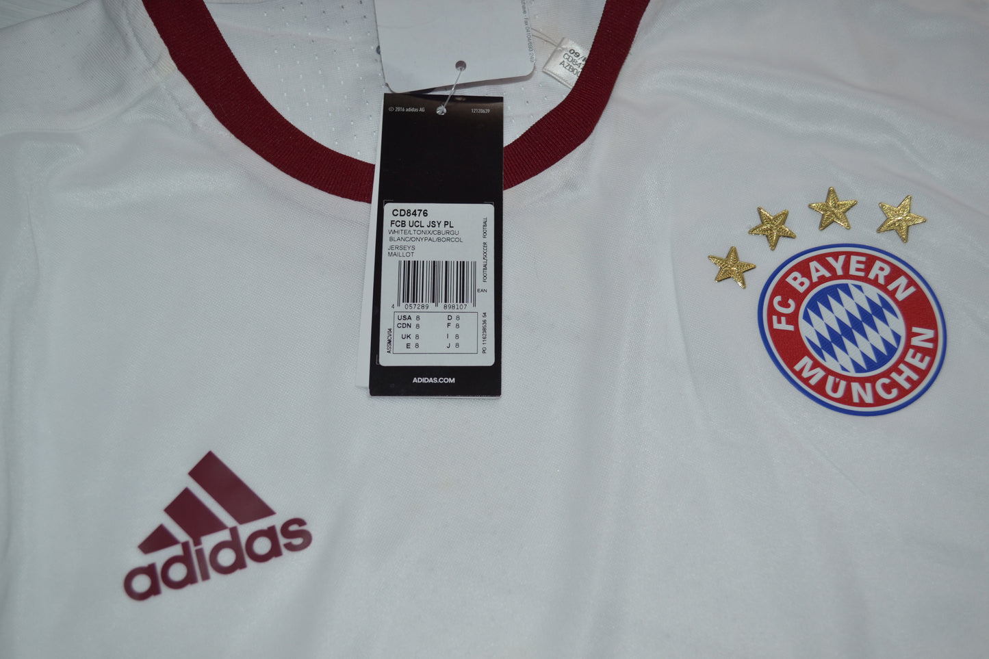 Bayern Munich Third Shirt 2016/2017 Jersey Player Issue SZ L