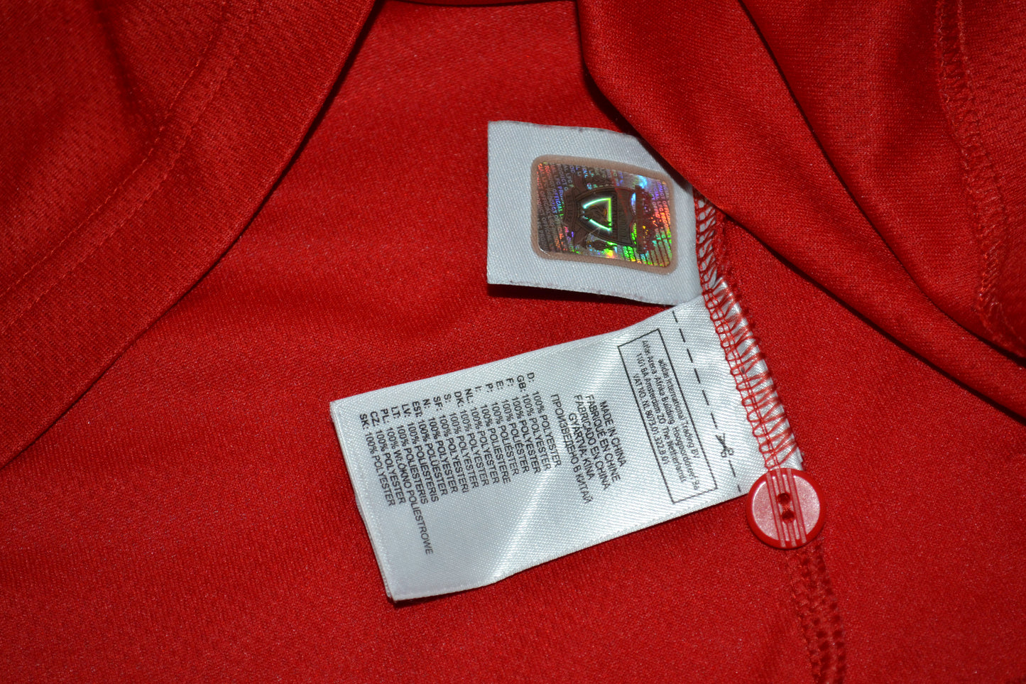 Liverpool 2010 Pre-Match Polo Shirt Jersey SZ L