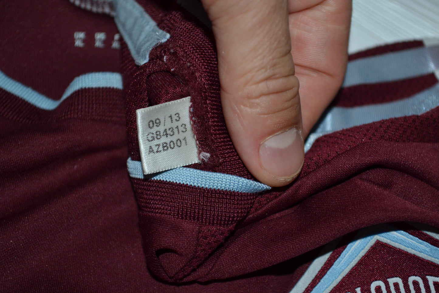 Colorado Rapids Home Shirt 2014 Player Issue Jersey SZ XL