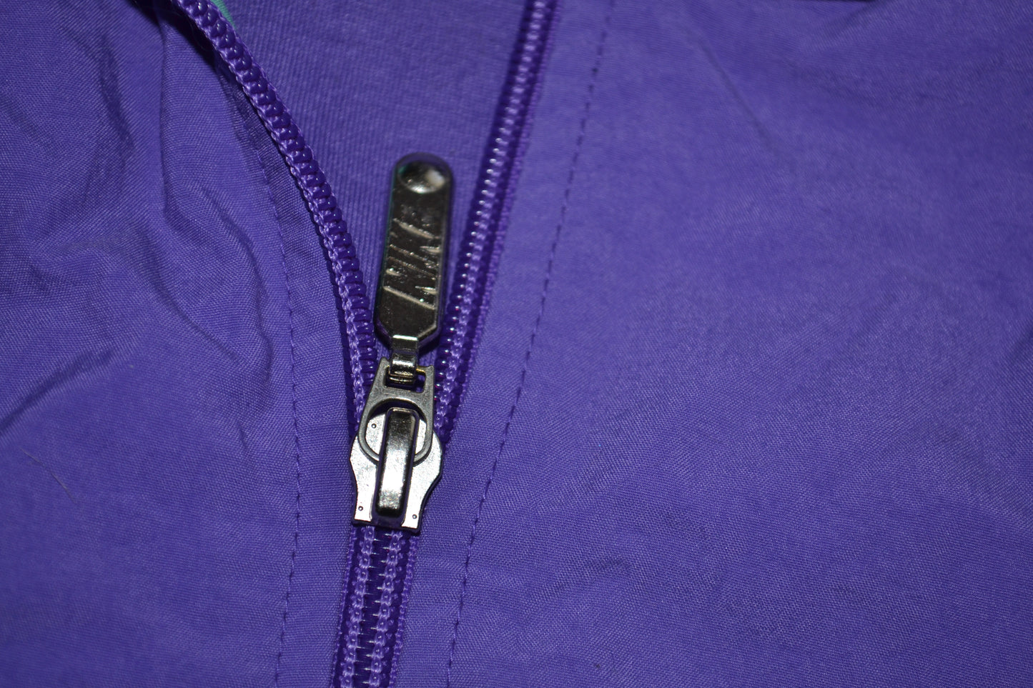 Vintage Nike 90s Nylon Top Jacket Purple SZ M