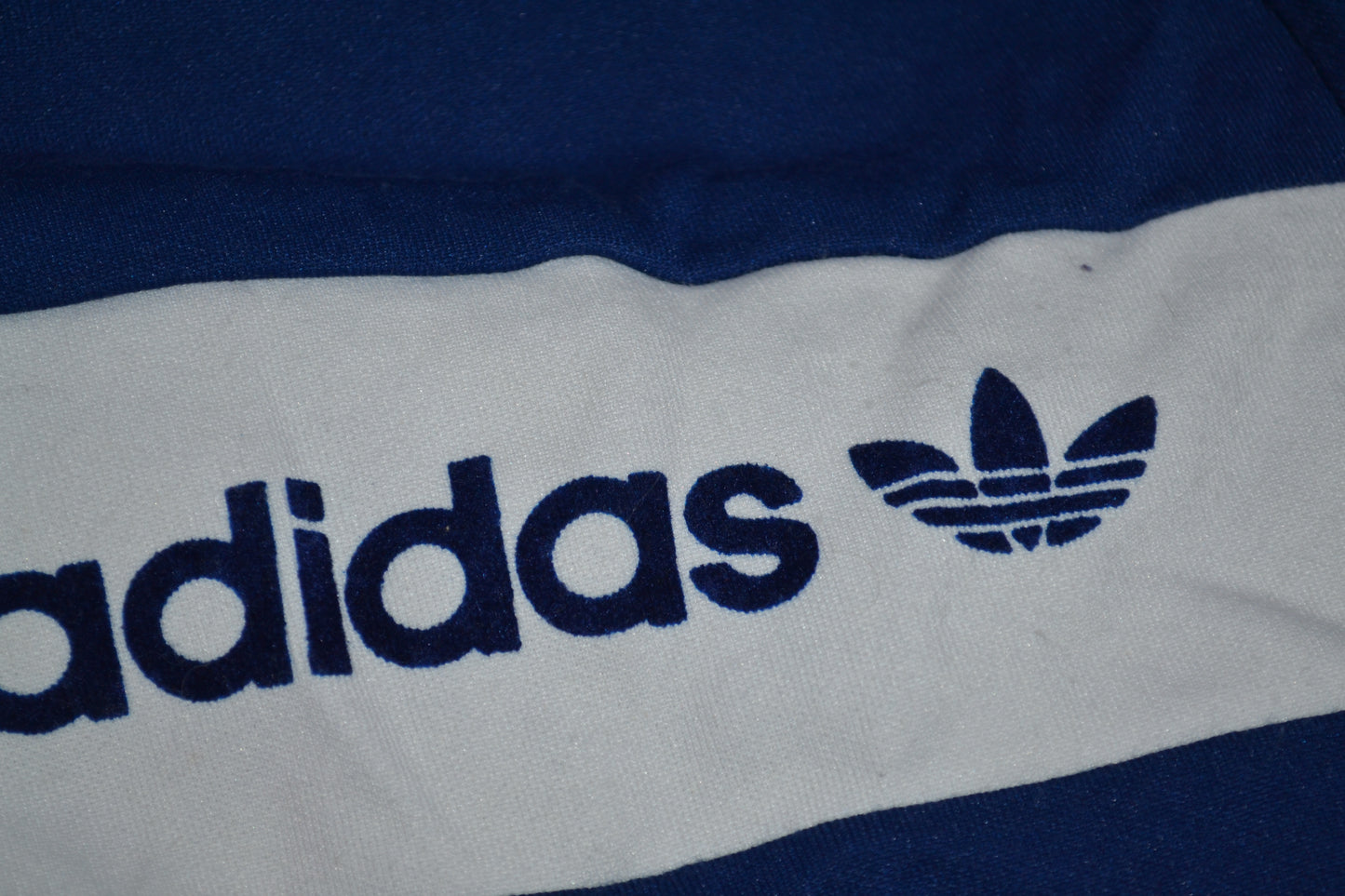 Vintage Adidas Originals Track Jacket 90s SZ XXL Blue