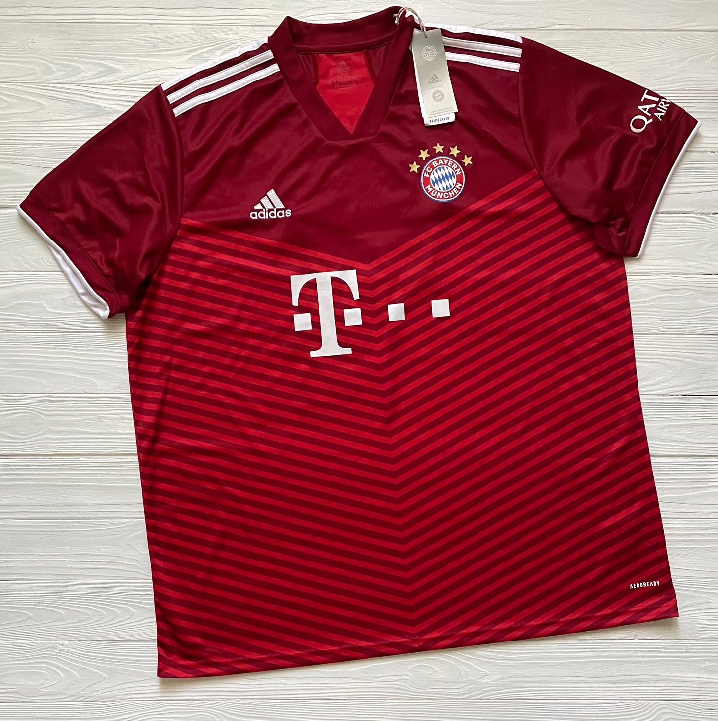 Bayern Munich Home Football Shirt 2021/2022 Jersey SZ XXL