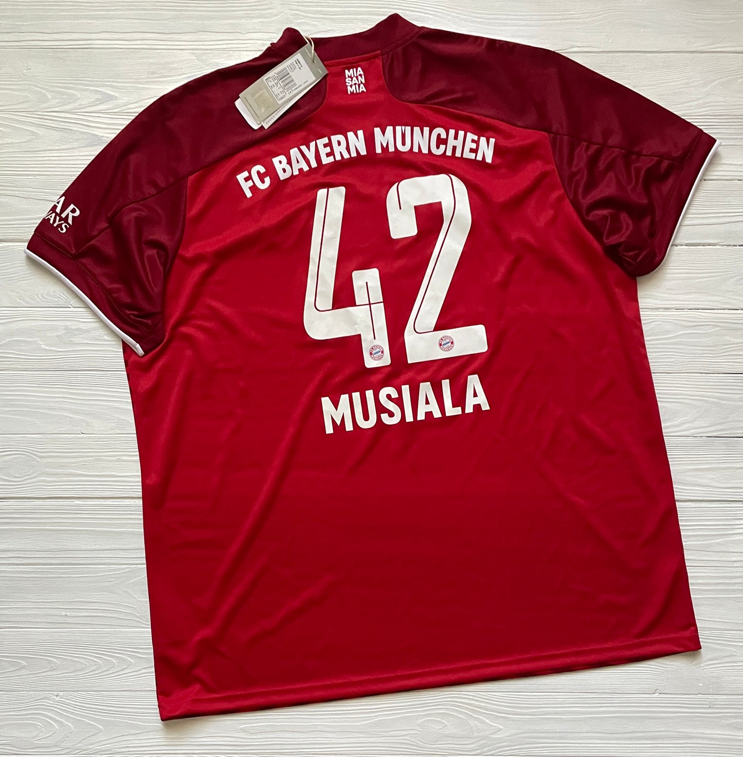 Bayern Munich Home Football Shirt 2021/2022 Jersey SZ XXL