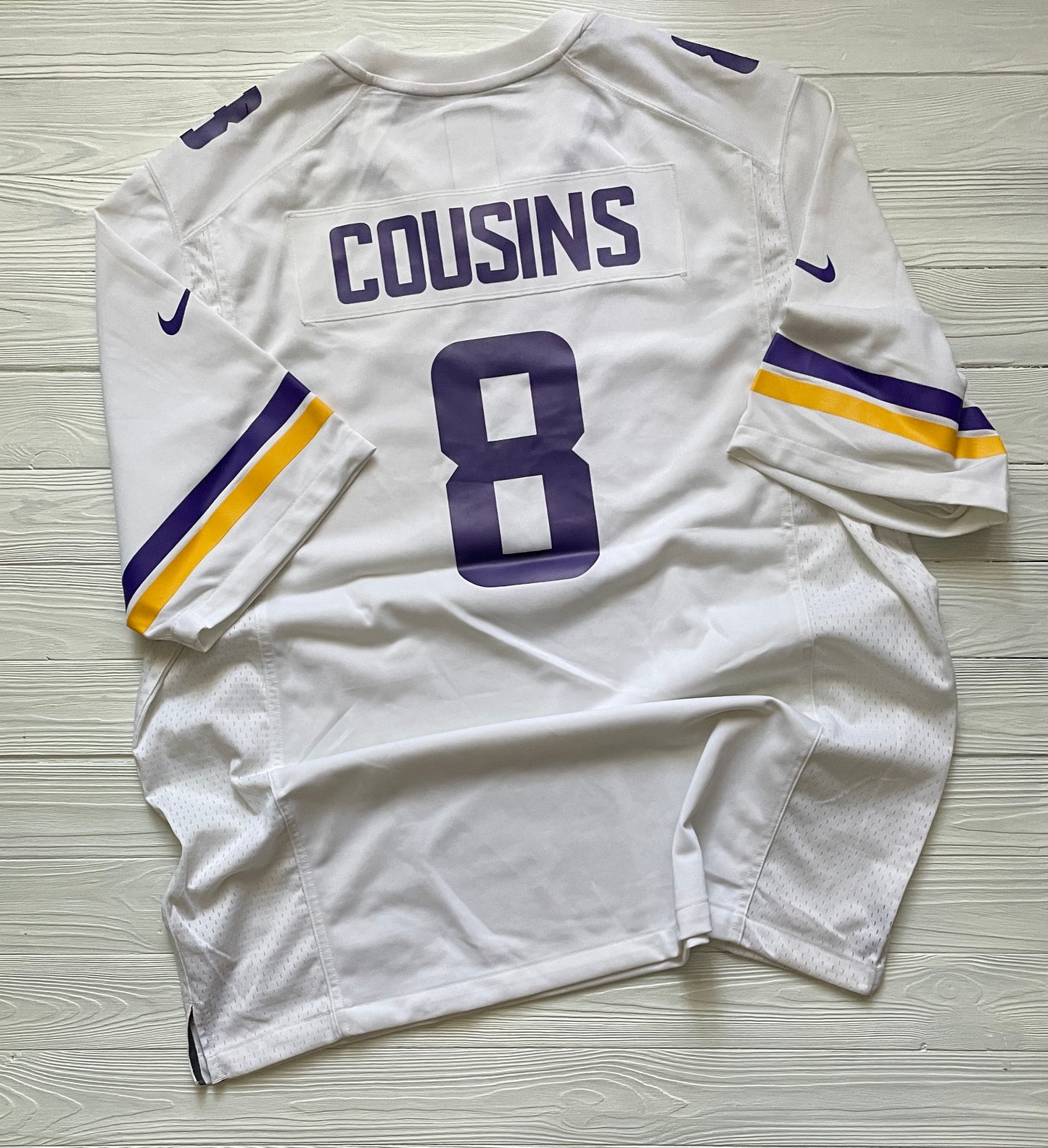 Minnesota Vikings Official NFL Game Jersey COUSINS #8 SZ XXL