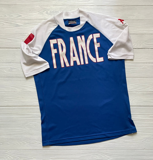 France Football Shirt Kappa Soccer Jersey SZ L