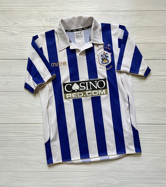 HUDDERSFIELD TOWN Home Shirt 2008/2009 Jersey SZ S