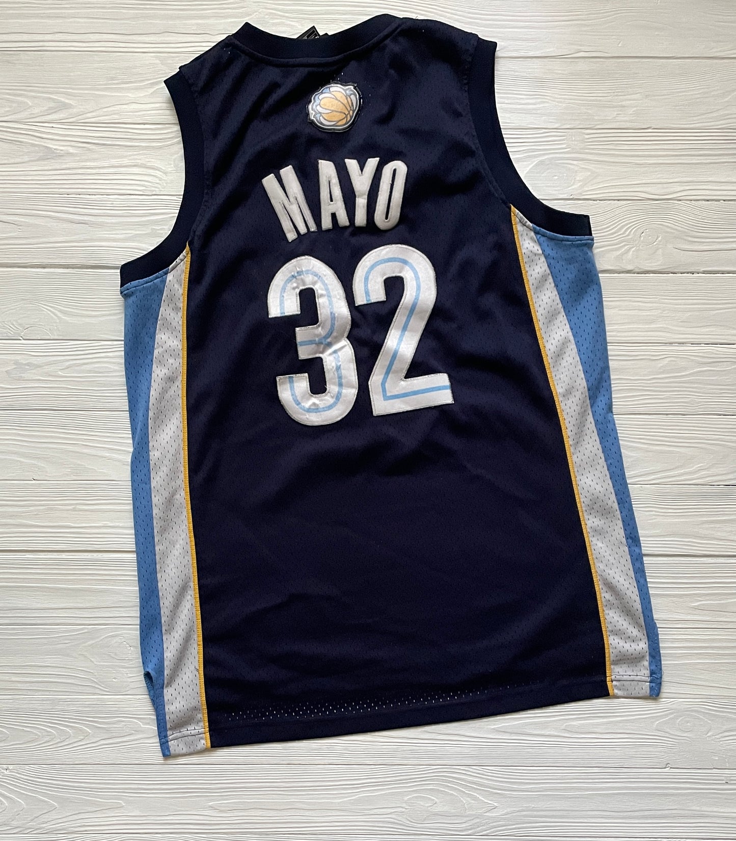 O.J. Mayo Memphis Grizzlies NBA Jersey Sewn SZ M