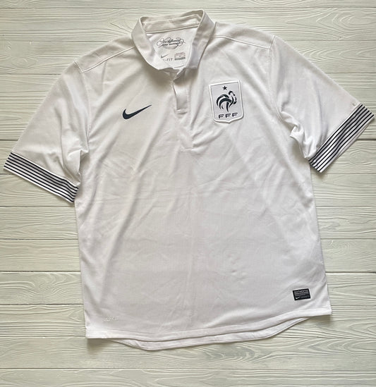 France Away Football Shirt 2012/2013 Jersey Sz XL