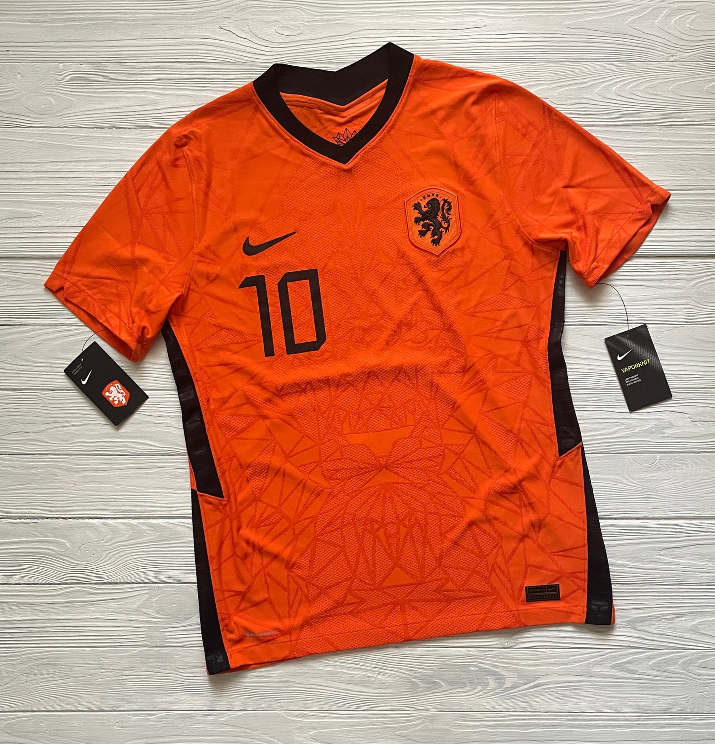 Netherlands Home Shirt 2020/2021 Jersey Player Issue SZ M