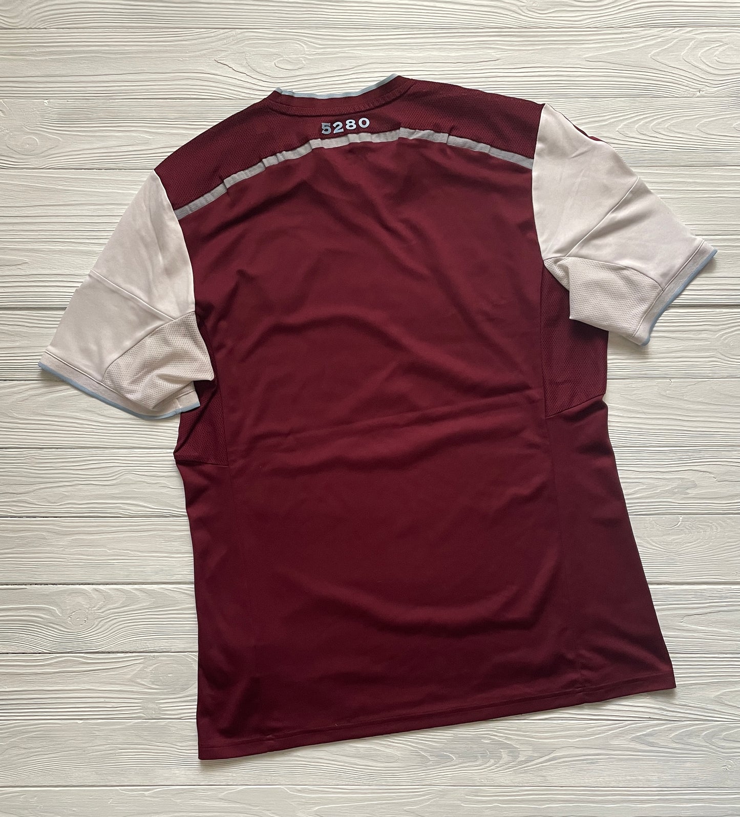 Colorado Rapids Home Shirt 2014 Player Issue Jersey SZ XL