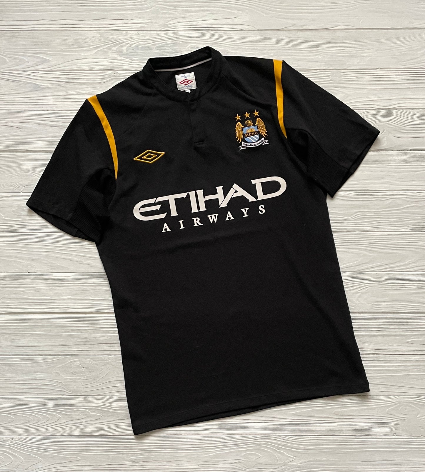 Manchester City Away Shirt 2009/2010 Soccer Jersey SZ S