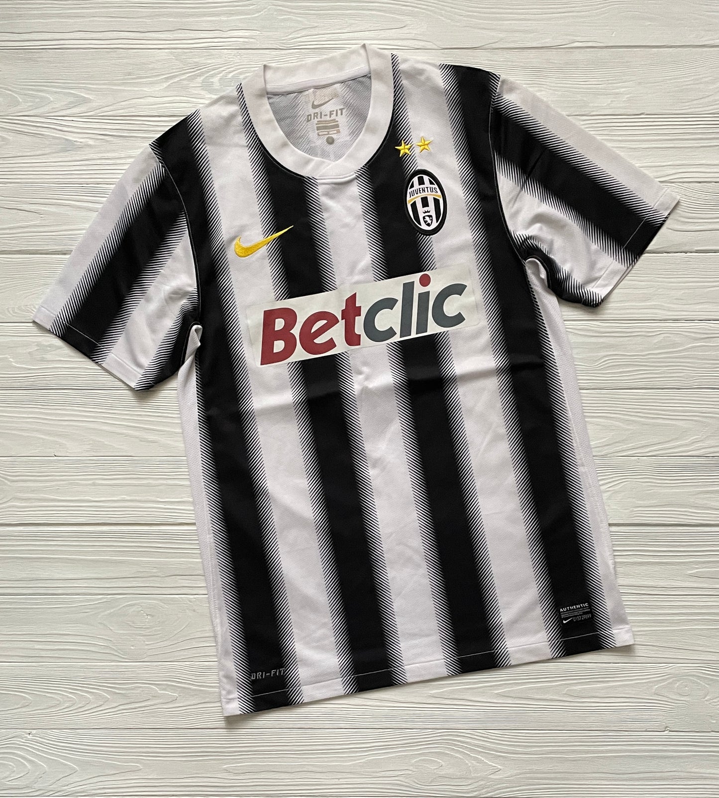 Juventus Home Football Shirt 2011/2012 Soccer Jersey SZ S