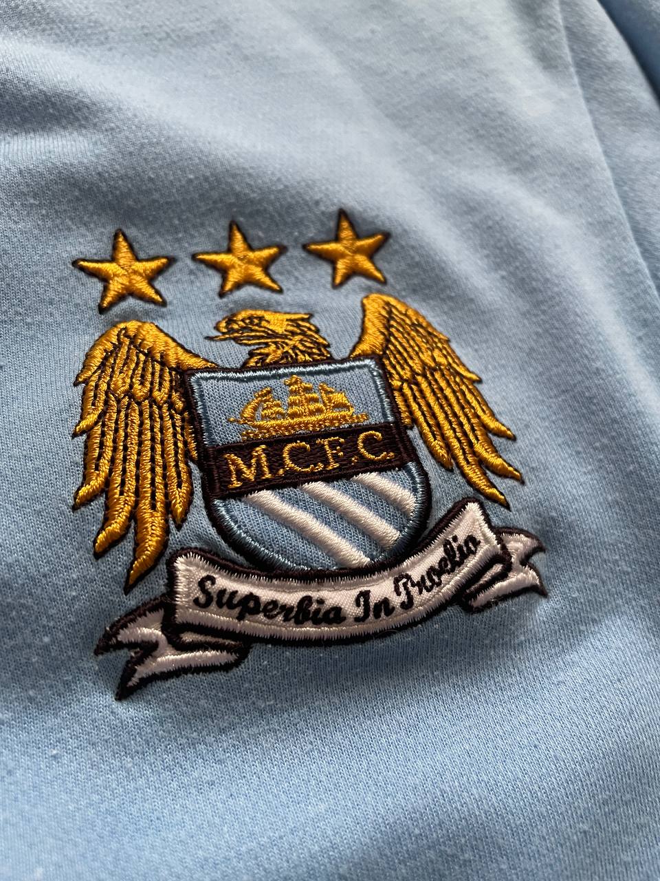 Manchester City Home Football Shirt 2009/2010 Jerse SZ S