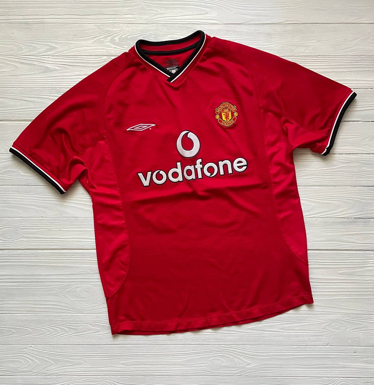 Manchester United Home Shirt 2000/2002 Jersey SZ M